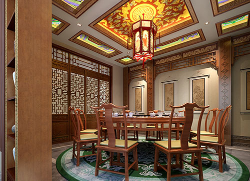 林芝中式古典风格家居装修设计效果图