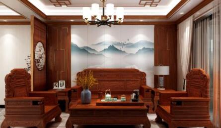 林芝如何装饰中式风格客厅？